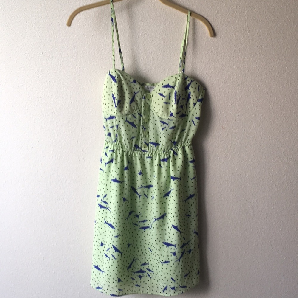 BCBG Shark Print Dress